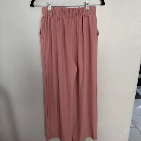 HALARA Women's Wide Leg Pants in Pink - Picture 2 of 3